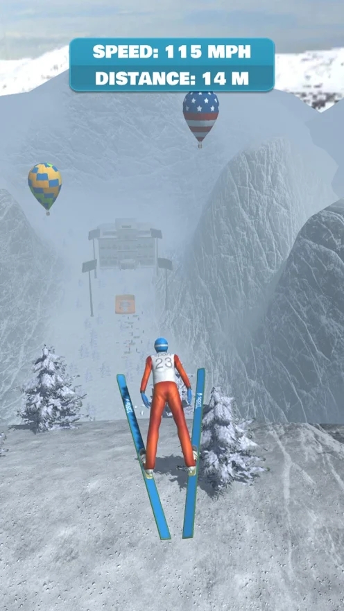 滑雪坡道跳跃截图(1)