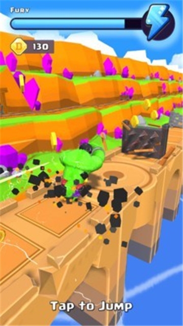 绿巨人奔跑粉碎截图(3)