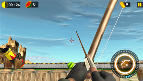 西瓜射箭射击截图(1)