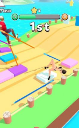 踩高跷赛跑截图(3)