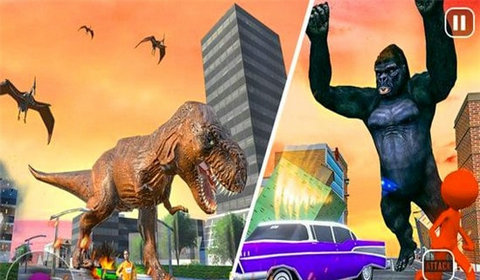 城市恐龙战斗截图(1)