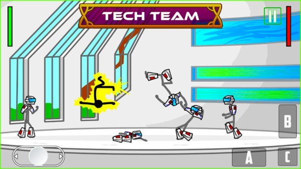 火柴人沙雕格斗截图(3)