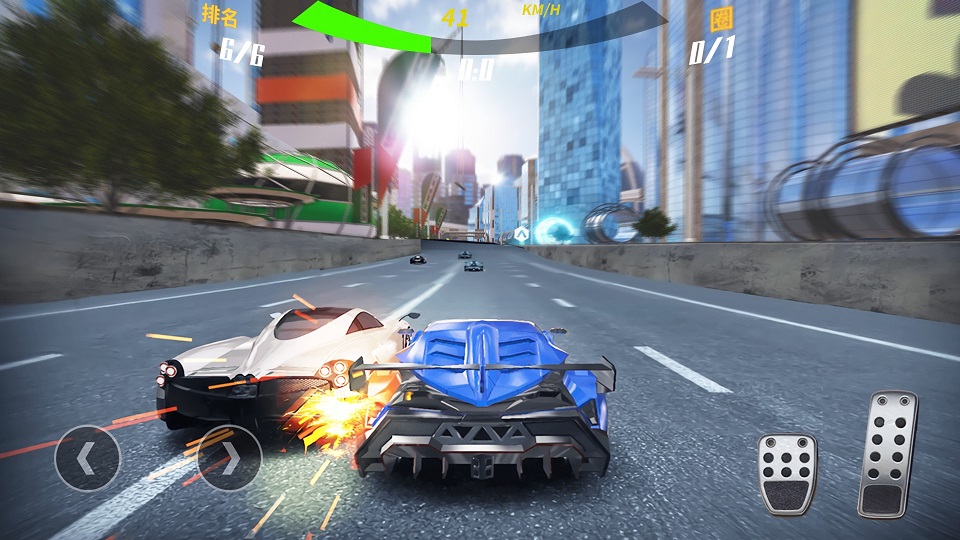 城市赛车狂飙突进截图(1)