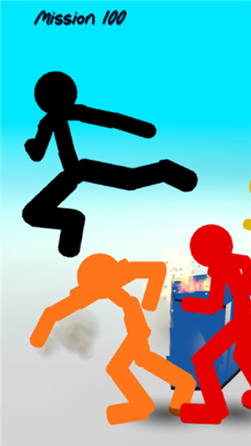 火柴人格斗街道截图(3)