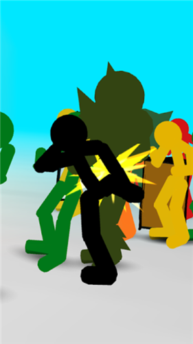 火柴人格斗街道截图(2)