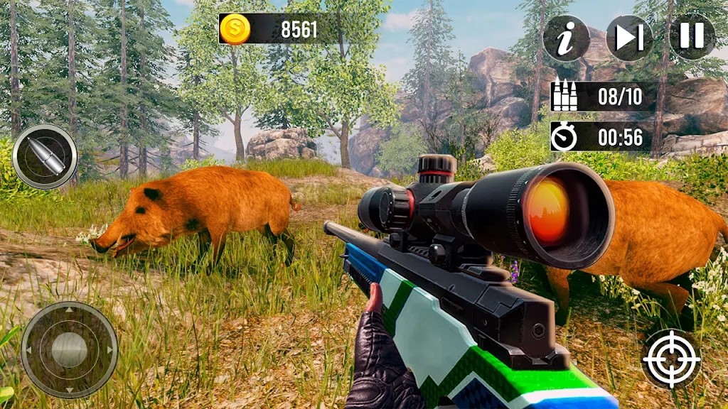  狙击手鹿射击猎人3D截图(2)