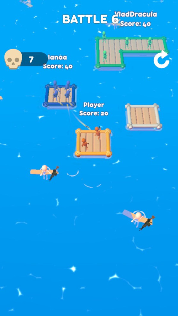 木筏世界水上大乱斗截图(3)