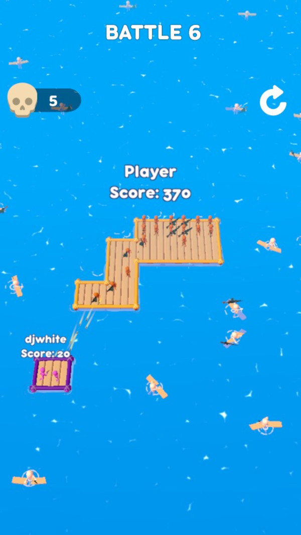 木筏世界水上大乱斗截图(2)