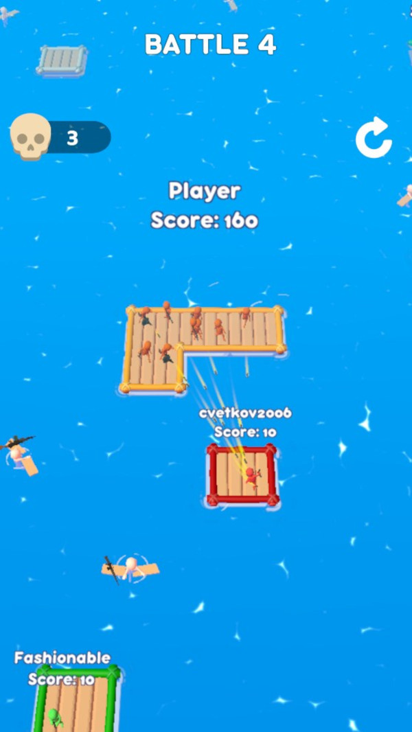 木筏世界水上大乱斗截图(4)