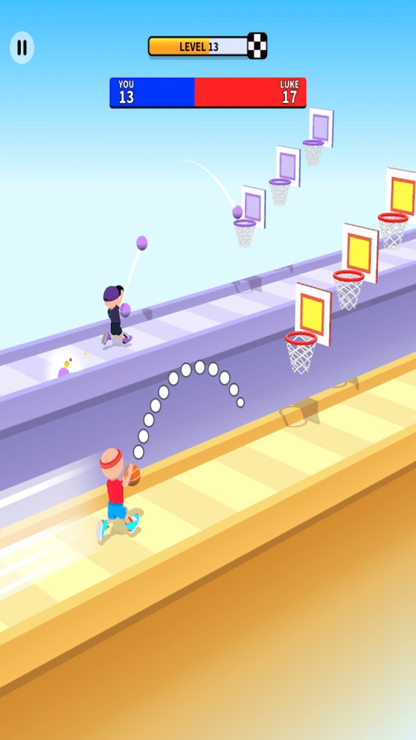 奔跑篮球截图(1)