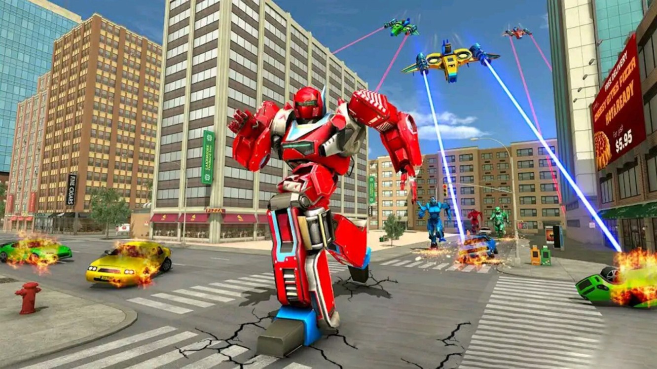 3D变形机器大战截图(1)