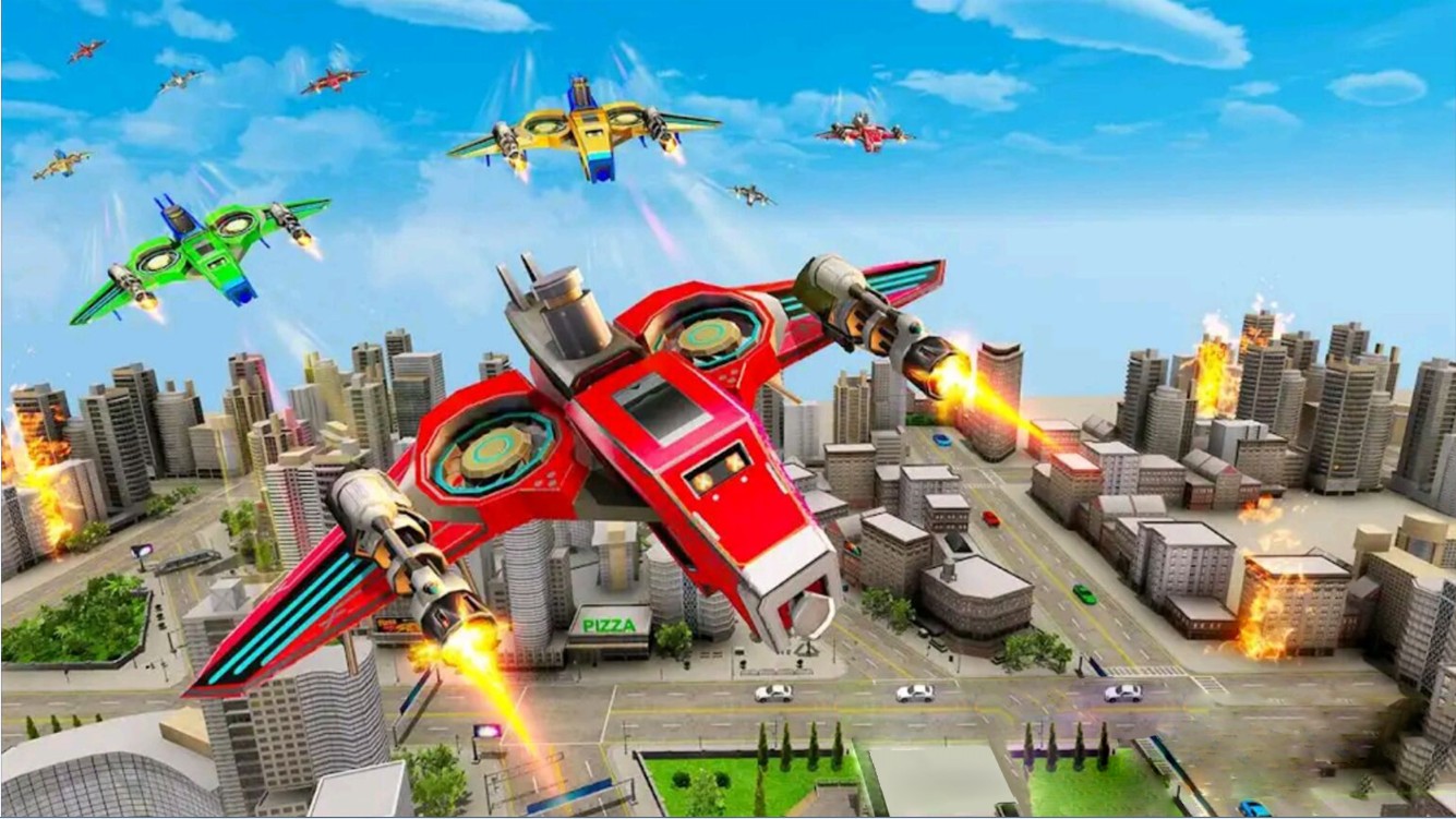 3D变形机器大战截图(2)