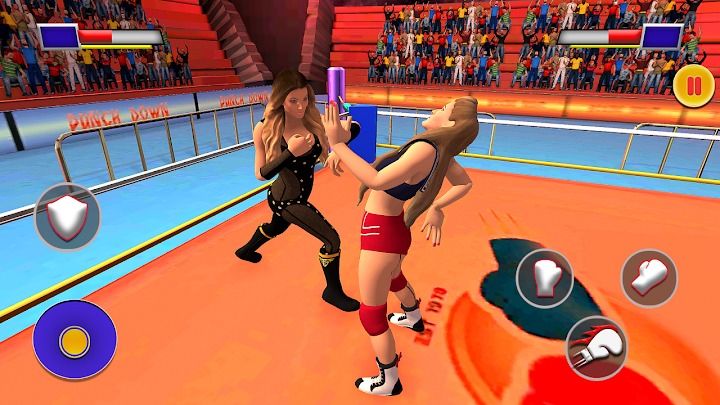 女孩格斗摔跤截图(2)