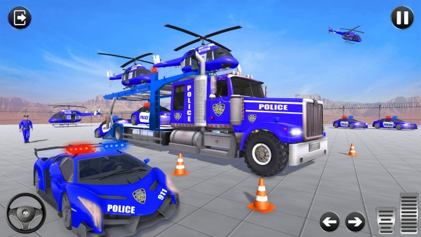 警察卡车运警车截图(4)
