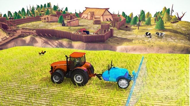 模拟拖拉机耕地截图(4)