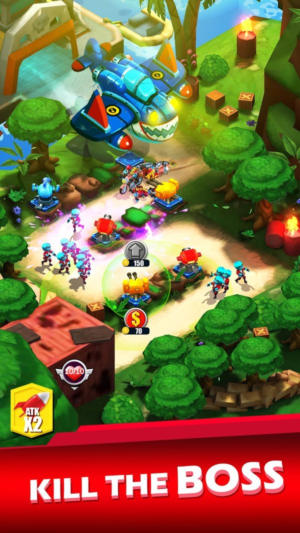 僵尸防御塔防截图(2)