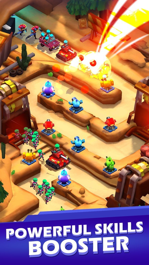 僵尸防御塔防截图(4)