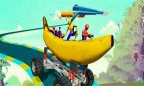 香蕉船赛车跑酷截图(2)