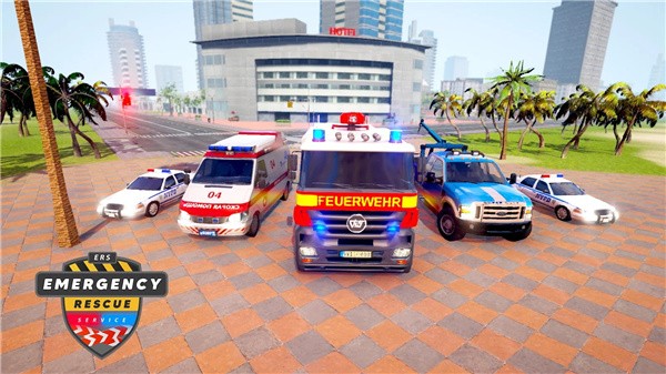 模拟紧急救援消防车截图(2)