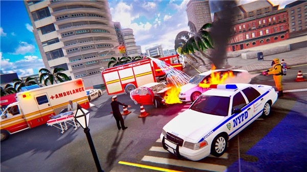 模拟紧急救援消防车截图(4)