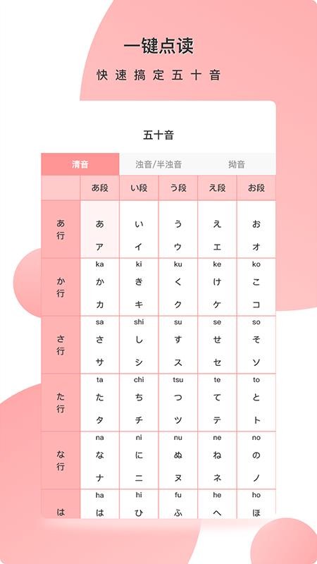 日语入门教程截图(1)