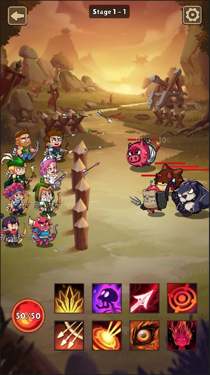 合并之战空闲塔防截图(4)