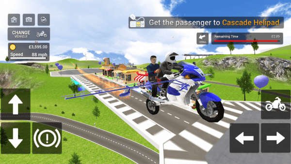 摩托飞车模拟赛截图(1)
