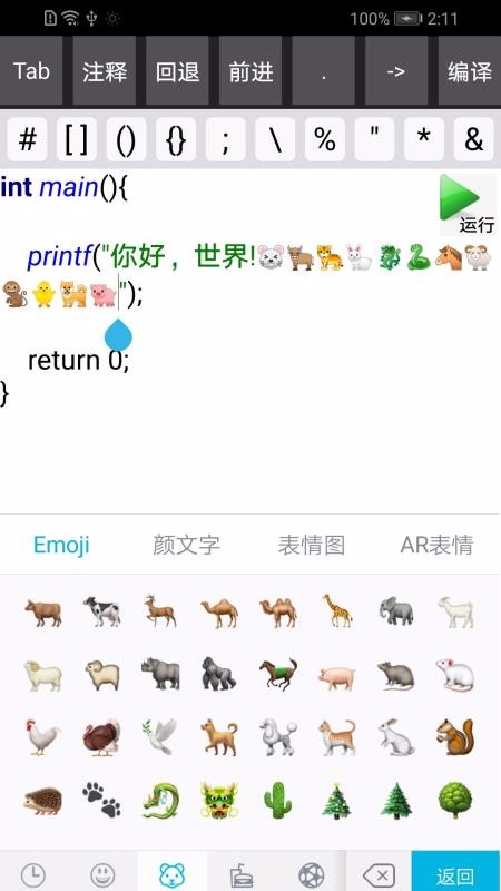 C语言编译器截图(3)