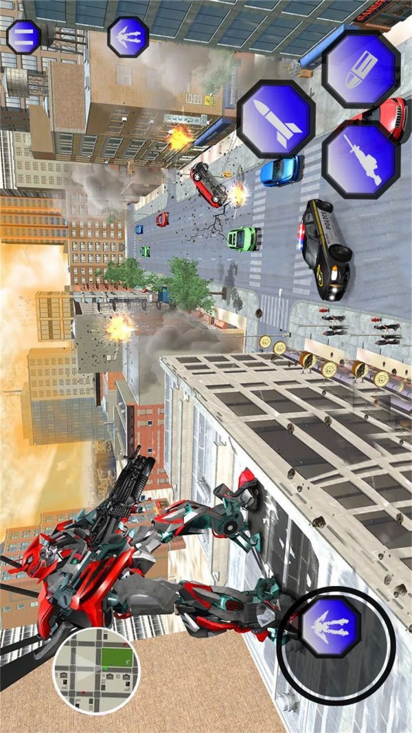 变形机甲破坏战士截图(1)