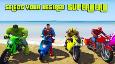 超级英雄摩托车截图(4)