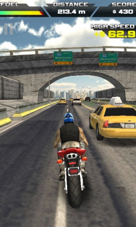 3d摩托车公路骑手截图(4)