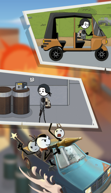 火柴人逃亡录截图(1)