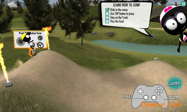 火柴人自行车赛截图(2)