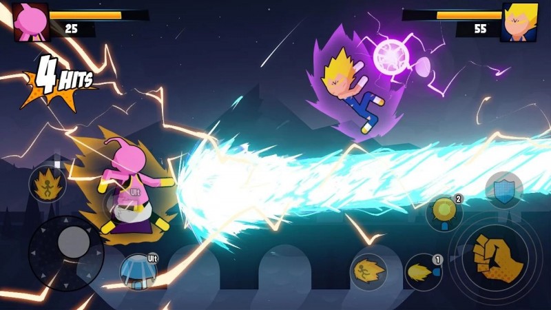 超级龙火柴人战斗截图(4)