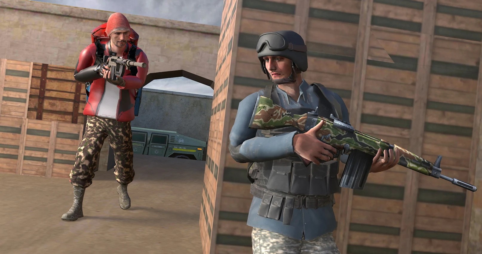 皇家大逃杀吃鸡模拟器截图(2)