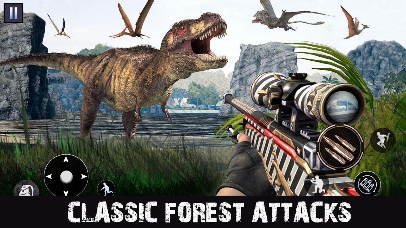 FPS猎杀恐龙射击截图(4)