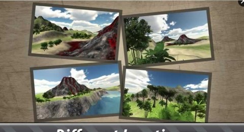 恐龙狩猎原始射击游戏安卓版截图(1)