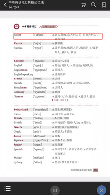中考英语词汇共核记忆法截图(4)