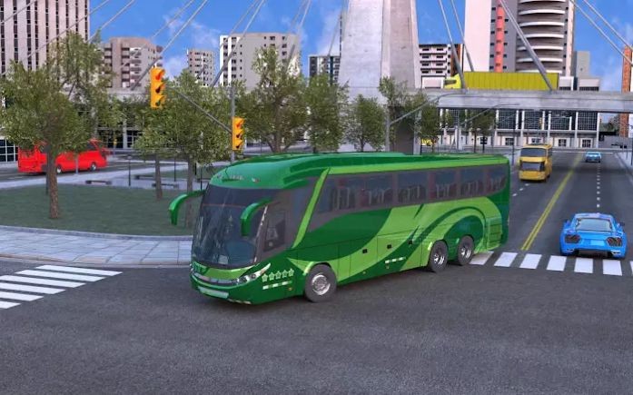 欧洲城市巴士驾驶游戏3D截图(3)