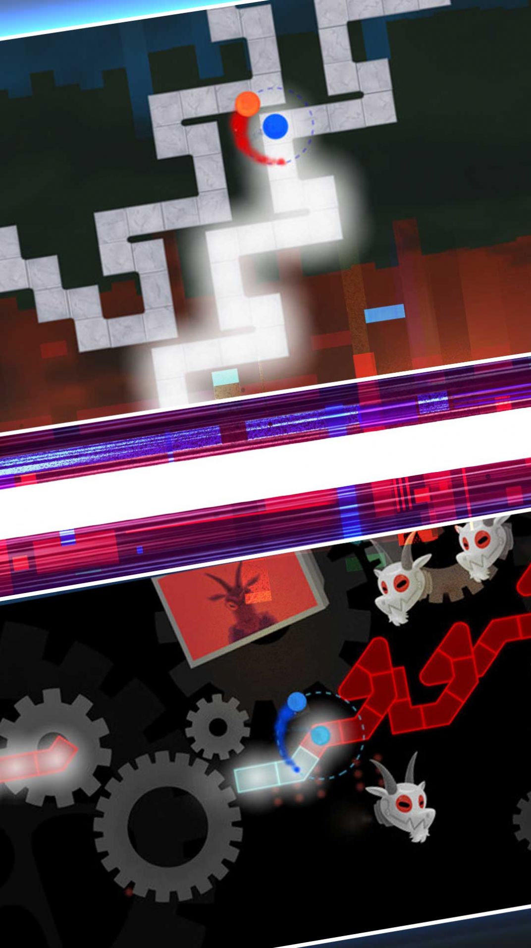 冰火世界红蓝闯关截图(1)