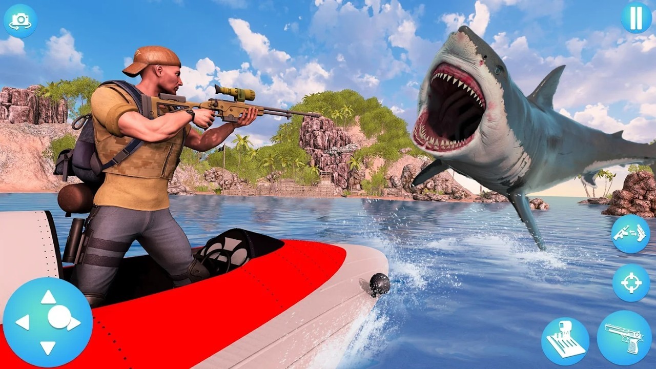 鱼猎人鲨鱼模拟器截图(4)
