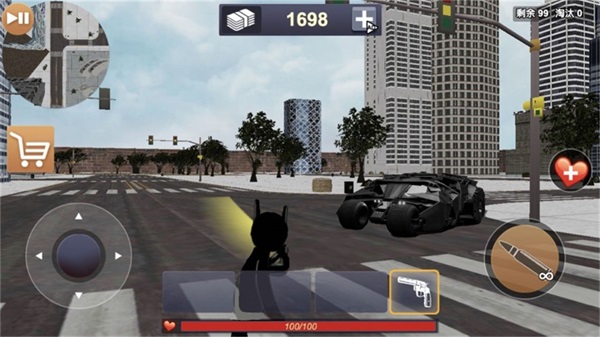 超级火柴人绳索英雄截图(2)