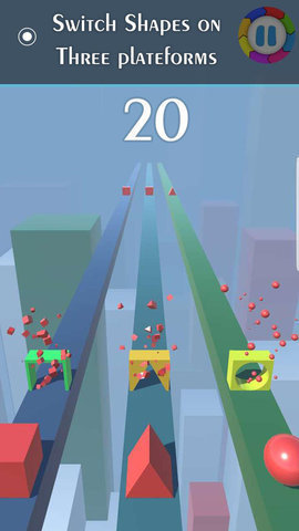 跳跃形状开关截图(1)