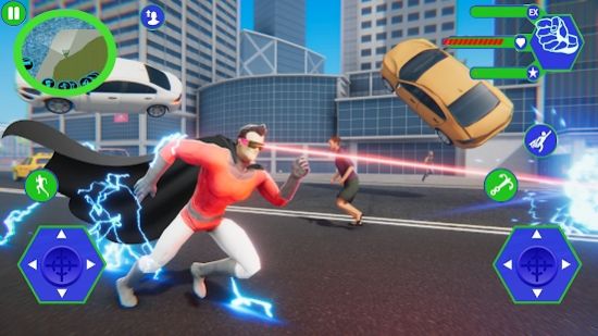 飞行超级英雄城市救援截图(4)