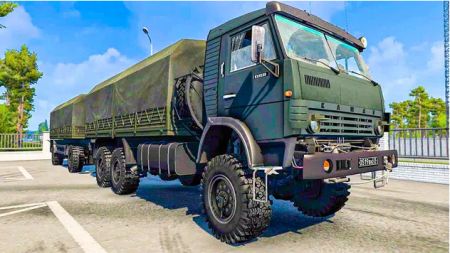 军队货车驾驶3D截图(3)