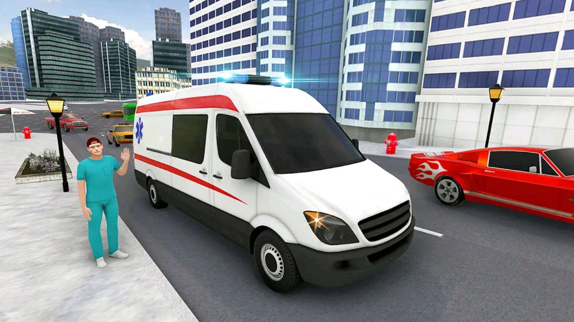 城市紧急救护车截图(1)
