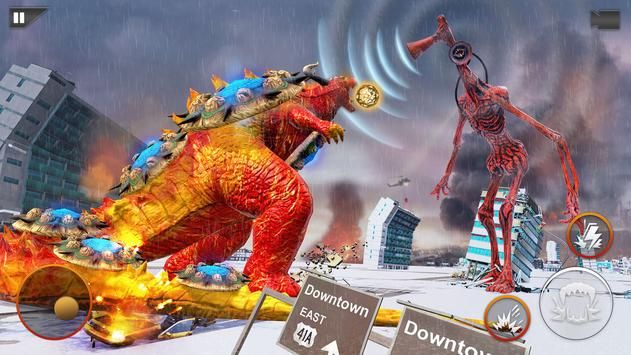 怪物粉碎城市警笛头截图(3)