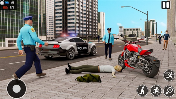 警车特技司机3D截图(2)