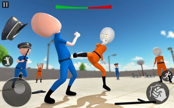 恶霸火柴人越狱生存截图(1)