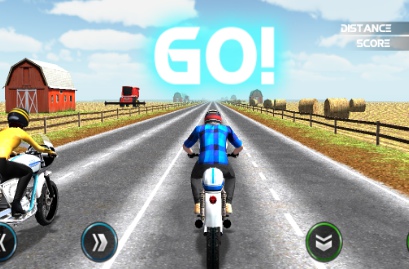 摩托车交通赛截图(1)